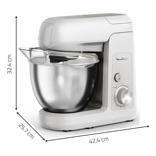 Robot de Cozinha Moulinex QA523B10 | 4.6L, 1100W, Planetário