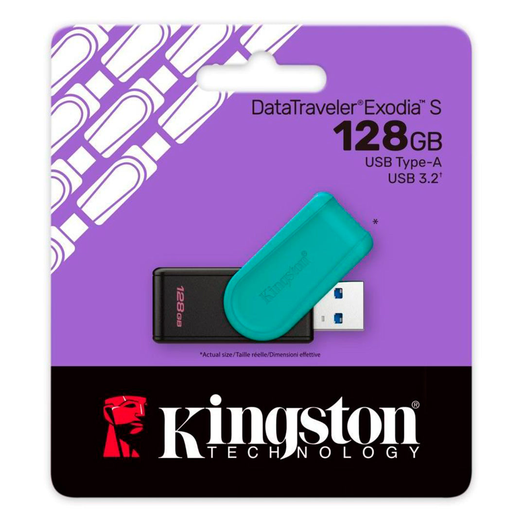 Pen Drive KINGSTON DataTraveler Exodia S | 128GB, USB 3.2