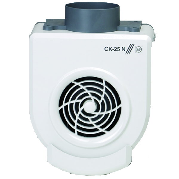 Extrator Cozinha S&P CK 25 N | 250m³/h, 25W, 100mm