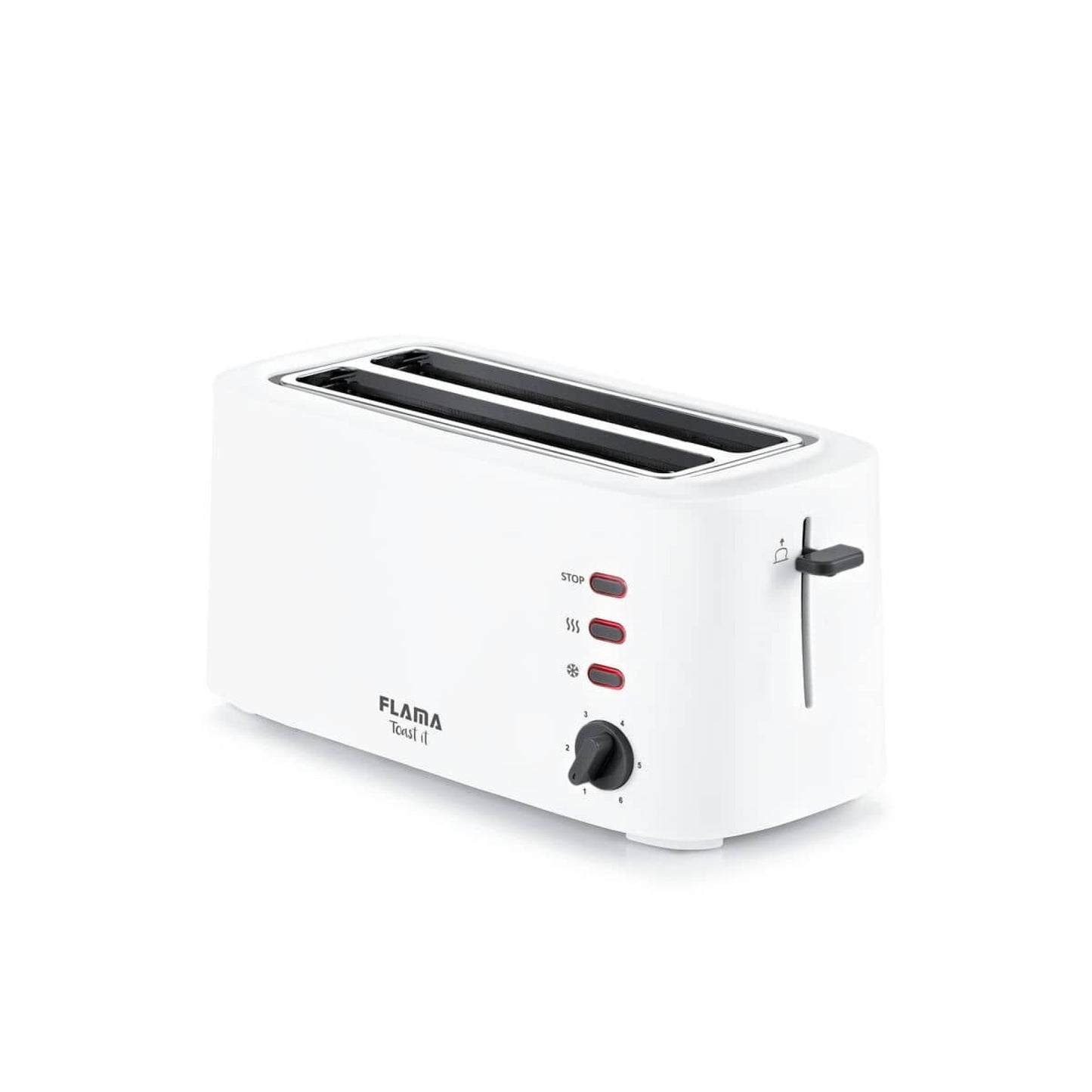 Torradeira FLAMA 948FL | 1630W, 2 Fendas, Descongelar