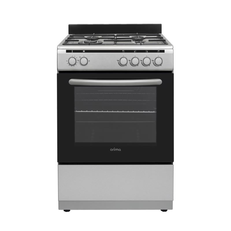 Fogão Gás Orima OR‑660‑X | 4 Queimadores, Forno 69L, Inox