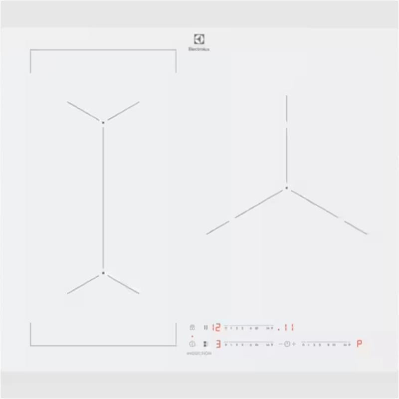 Placa Electrolux EIV63342CW | 3 zona(s)