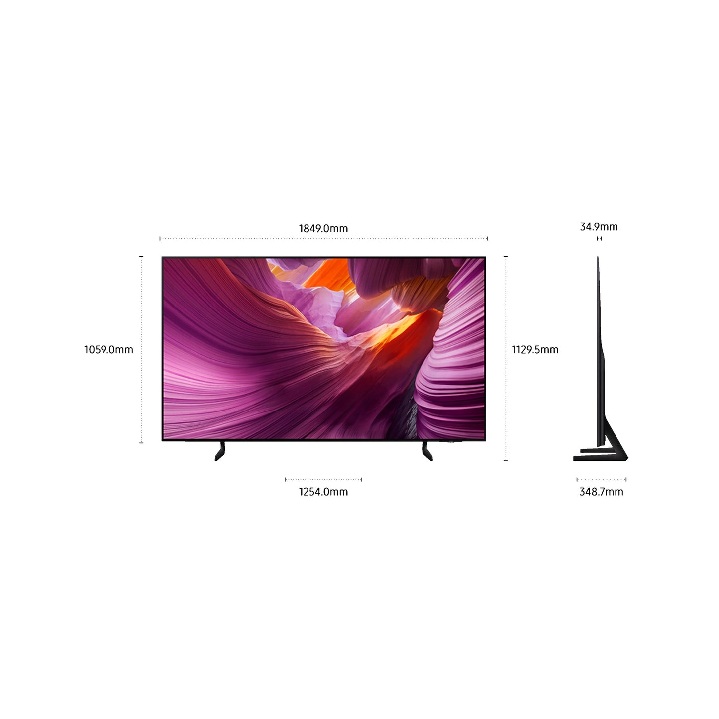 TV Samsung S85F 83" | 83", OLED, 4K, 100Hz