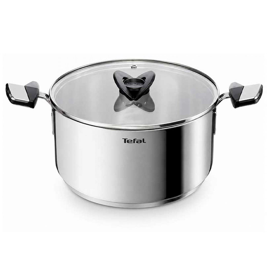 Tacho TEFAL Space Emotion | 28cm, 9L, Indução, Tampa de Vidro