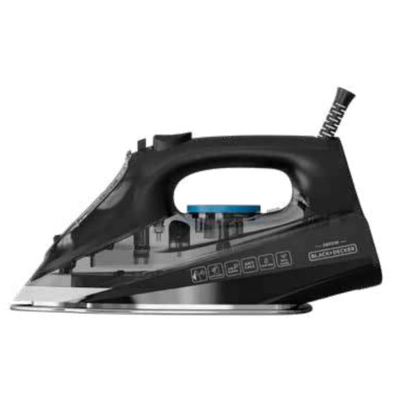 Ferro de Engomar Black&Decker BXIR-2805-E | 2800W, Anticalcário, Depósito 360ml