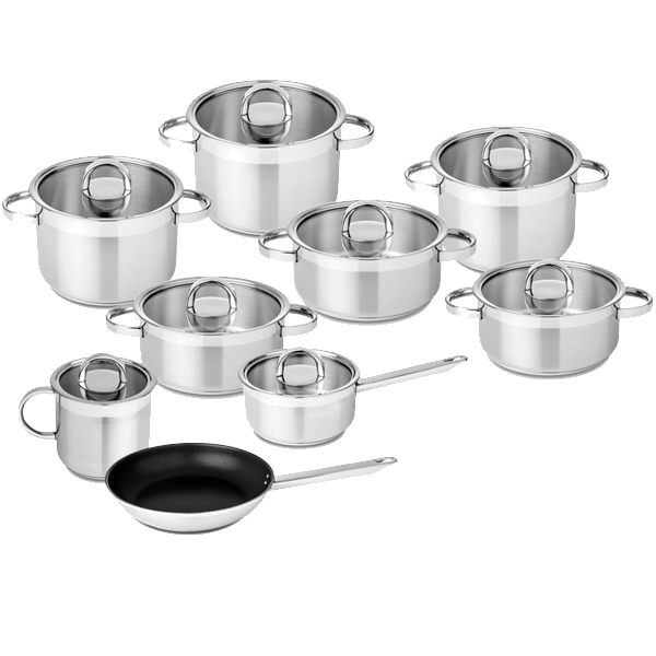 Conjunto Silampos Atlantico Glass | Aço inox, Indução, Vidro
