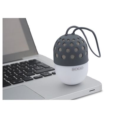 Coluna de Som Sogo ALTSS8245GR | Bluetooth, 10m, Cinzento