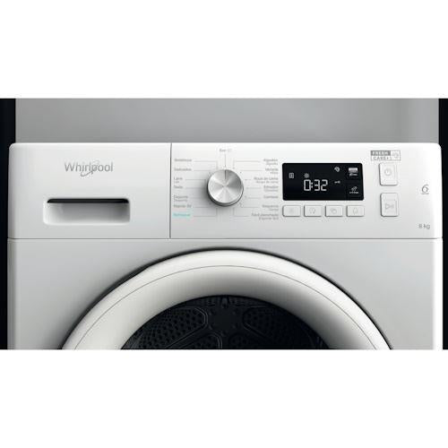 Secador de Roupa Whirlpool FFTM1182SPT | 8kg, Bomba de Calor, A++