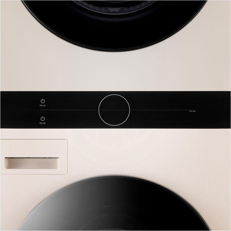 Máquina Lavar e Secar LG WashTower WT1210EEF | 12kg/10kg, Wi-Fi, Bege