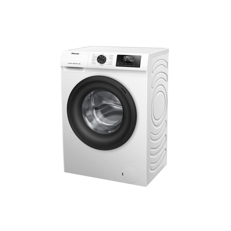 Máquina de Lavar Roupa Hisense WF-1-Q-8041-BW | 8kg, 1400rpm, Inverter