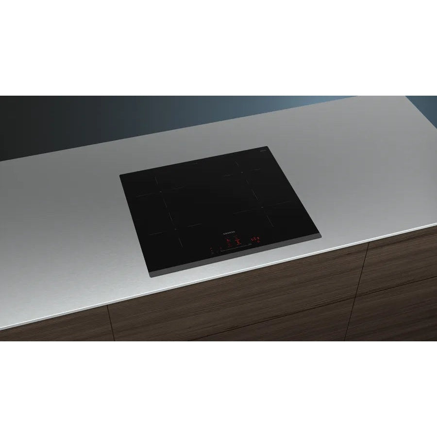Siemens iQ100 EH631HEB1E placa Preto Encastre 60 cm Placa com zona de indução 4 zona(s)
