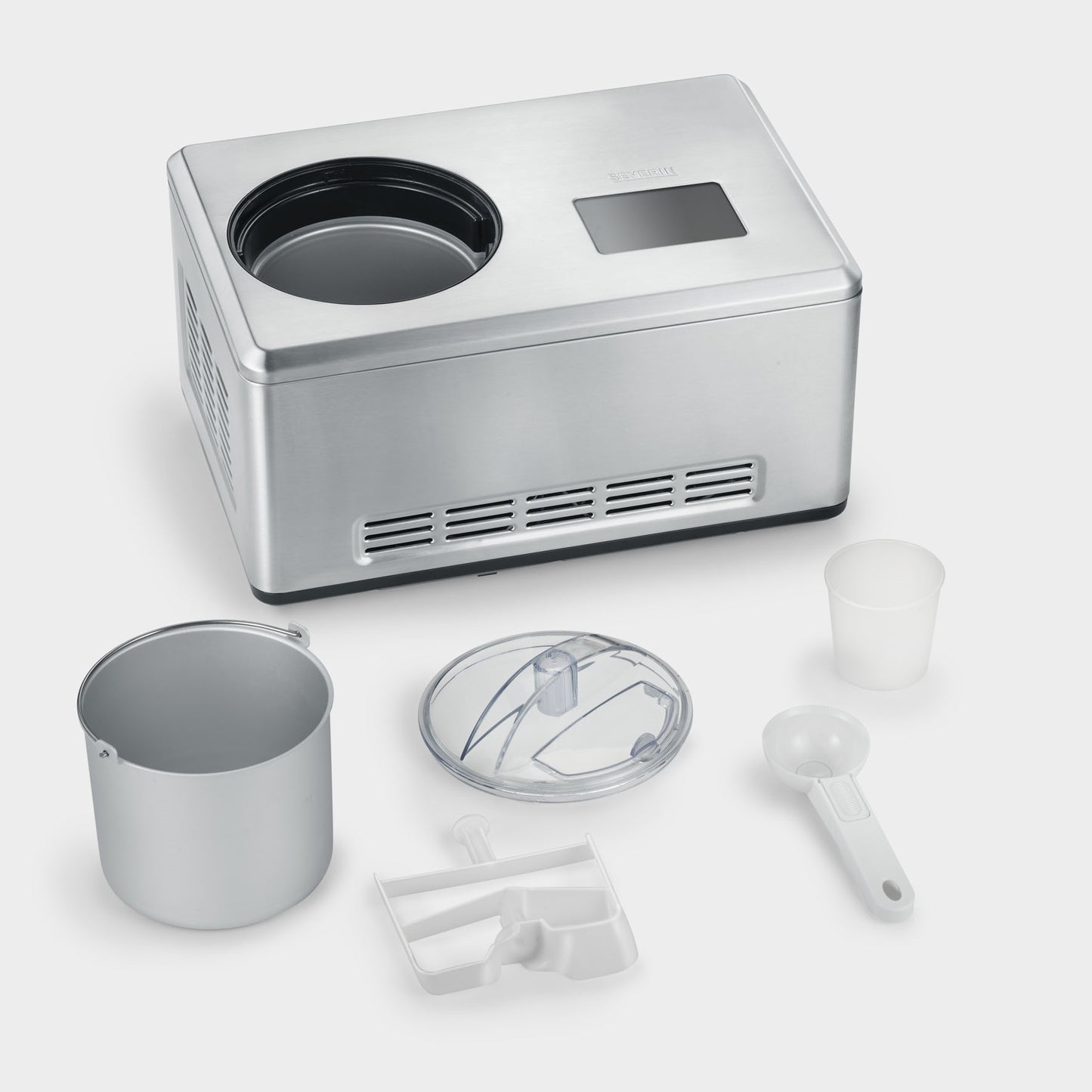 Máquina de Gelados Severin EZ7406 | 2L, Aço Inox, 30 min