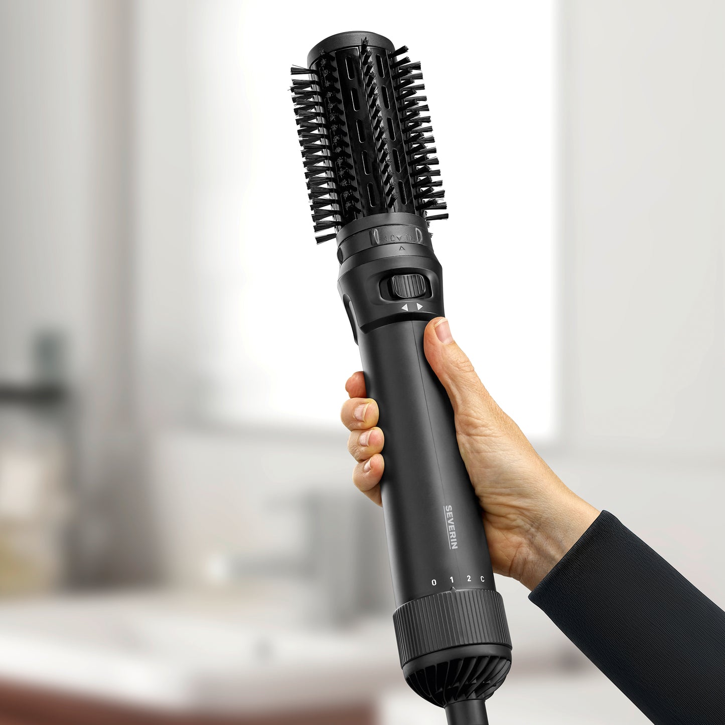 Modelador de Cabelo Severin WL0241 | 1000W, Rotação, Cerâmica