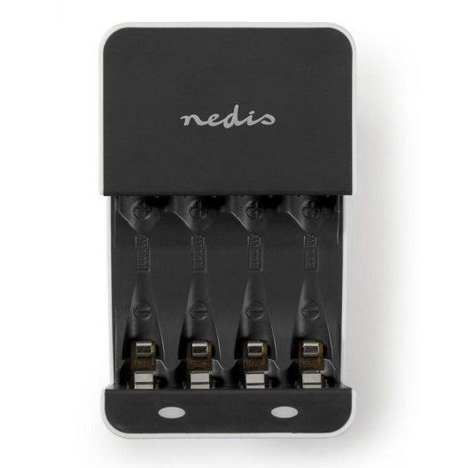 Carregador Pilhas NEDIS | AA/AAA, USB-C