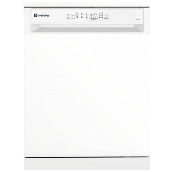 Máquina de Lavar Loiça MEIRELES MLL 128 W | 12 Talheres, Classe E, 6 programas