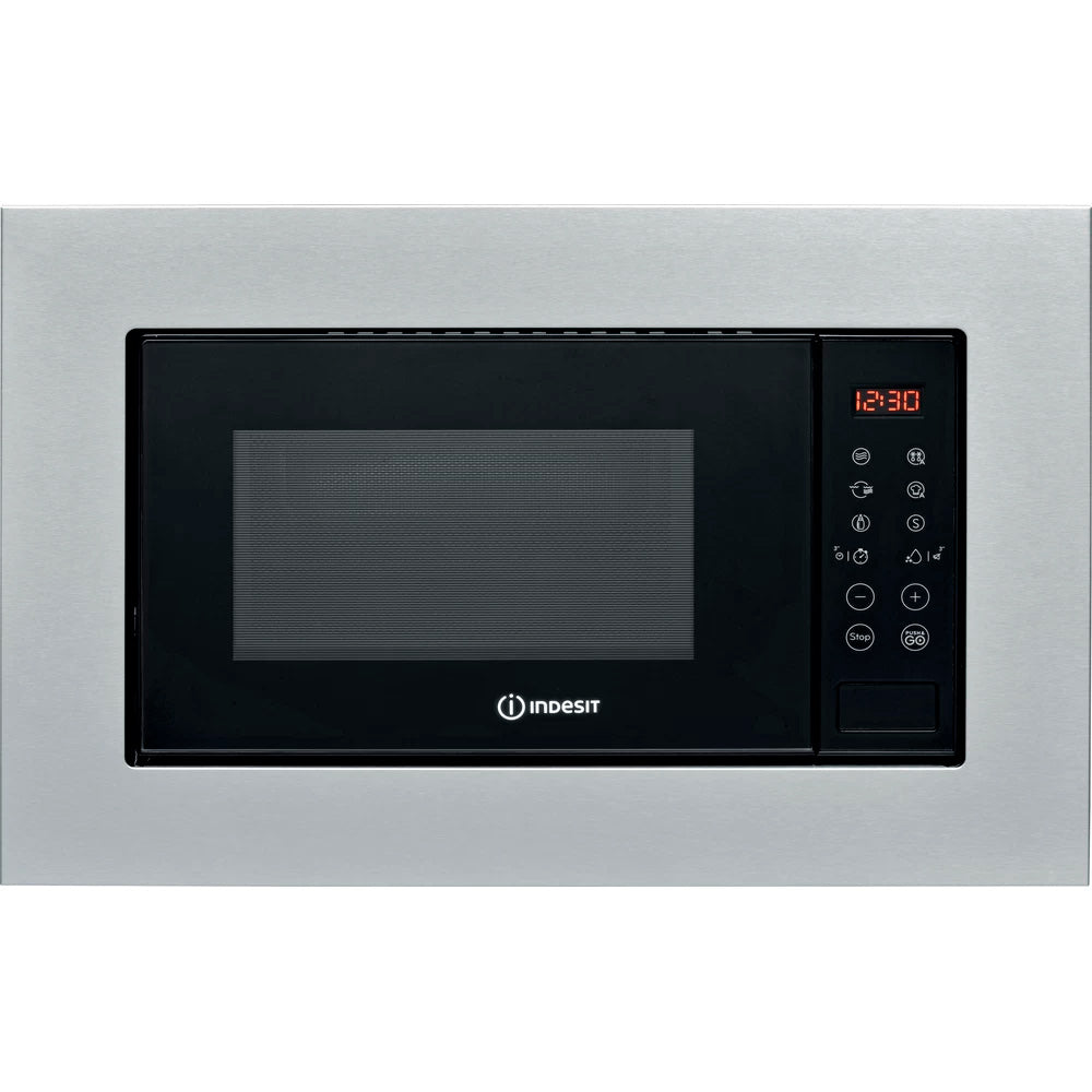 Micro-ondas Encastre INDESIT MWI120GX | 20L, 800W, Grill Quartzo