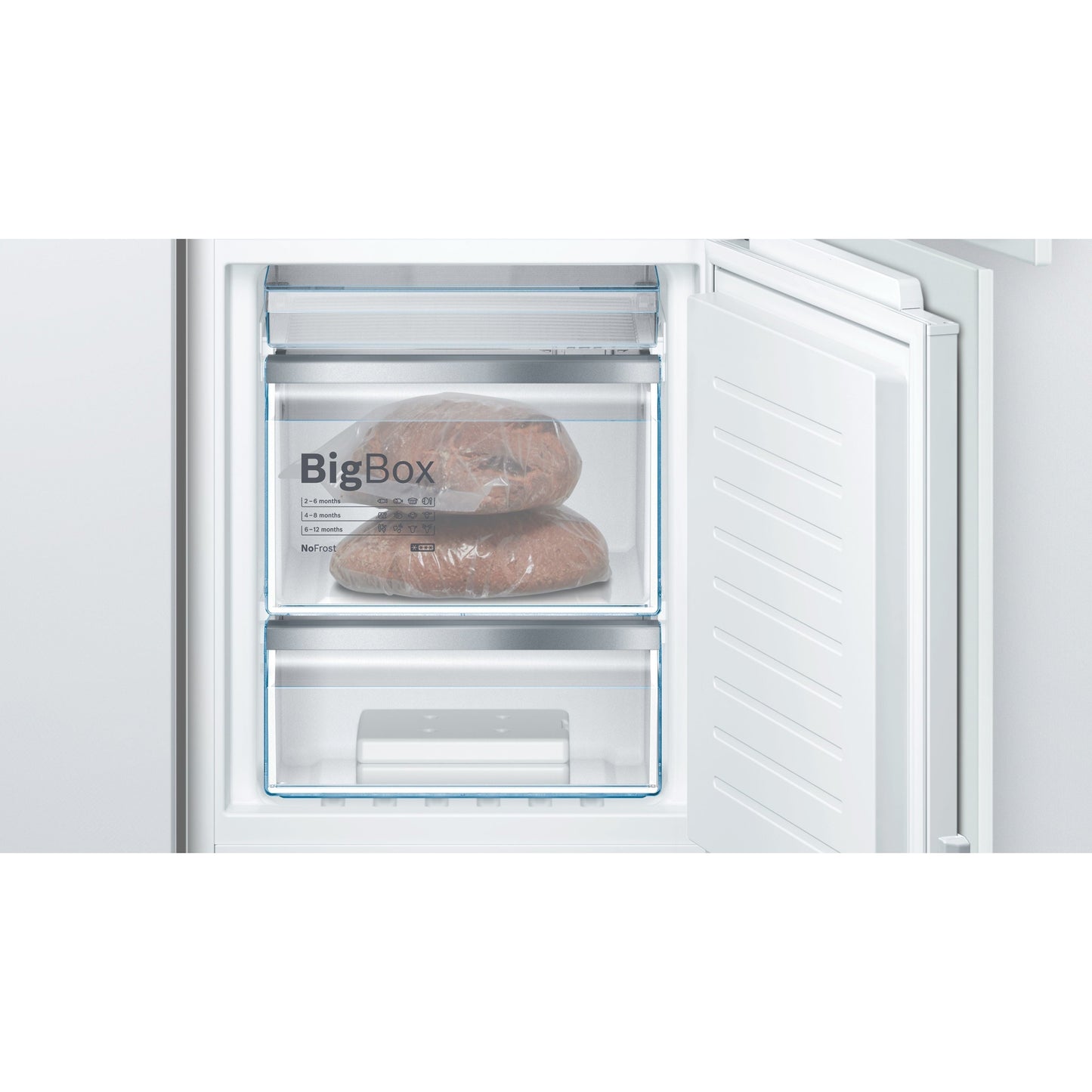 Frigorífico Combinado Bosch KIN-86-AFF-0 | 254L, NoFrost, VitaFresh Plus