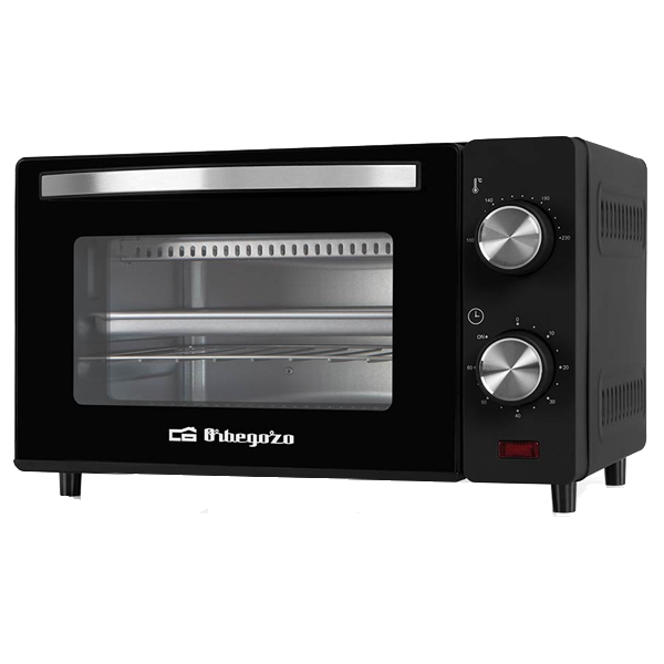 Forno Orbegozo HO 980 | 10 L, 650 W, Vidro Duplo, Temporizador