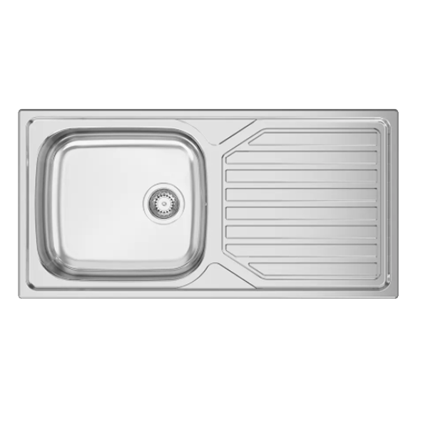 Lava-loiça Encastrar RODI Okio Line 104 | Inox, 1 Cuba, Não Polida