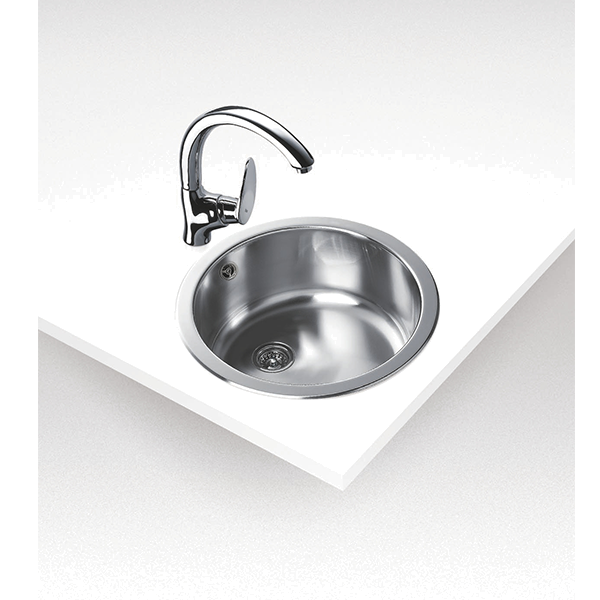Lava Loiça TEKA Redondo 45 1C | Inox, 45cm, 180mm