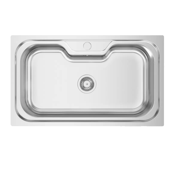 Lava Loiças Cuba Encastrar Polida Rodi Big One B | 860x510mm, Polido, 220mm