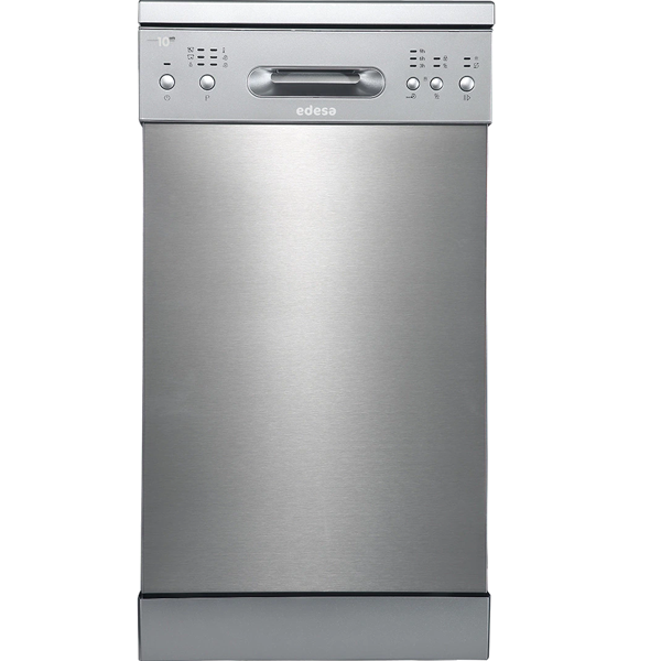 Máquina de Lavar Loiça EDESA EDW4610 X | 10 talheres, 45cm, Classe E