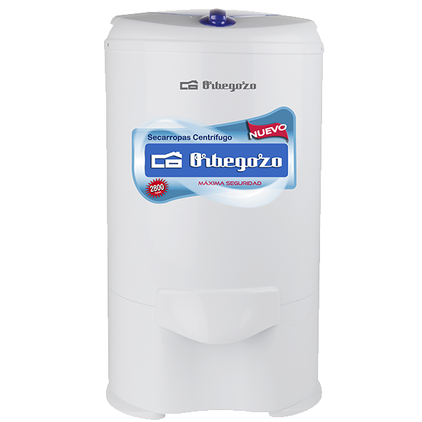 Hidroextrator Orbegozo SC4600 | 5,2kg, 2800rpm, Inox