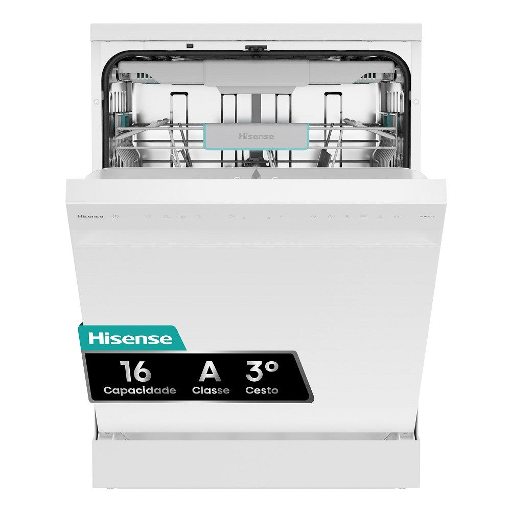 Máquina de Lavar Loiça HISENSE HS663A90WUK | 16 talheres, Classe A
