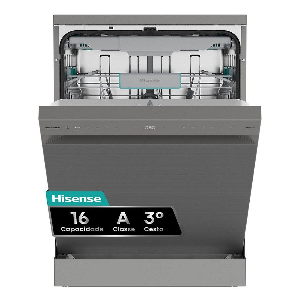 Máquina de Lavar Loiça HISENSE HS663A90XUK | 16 talheres, Classe A