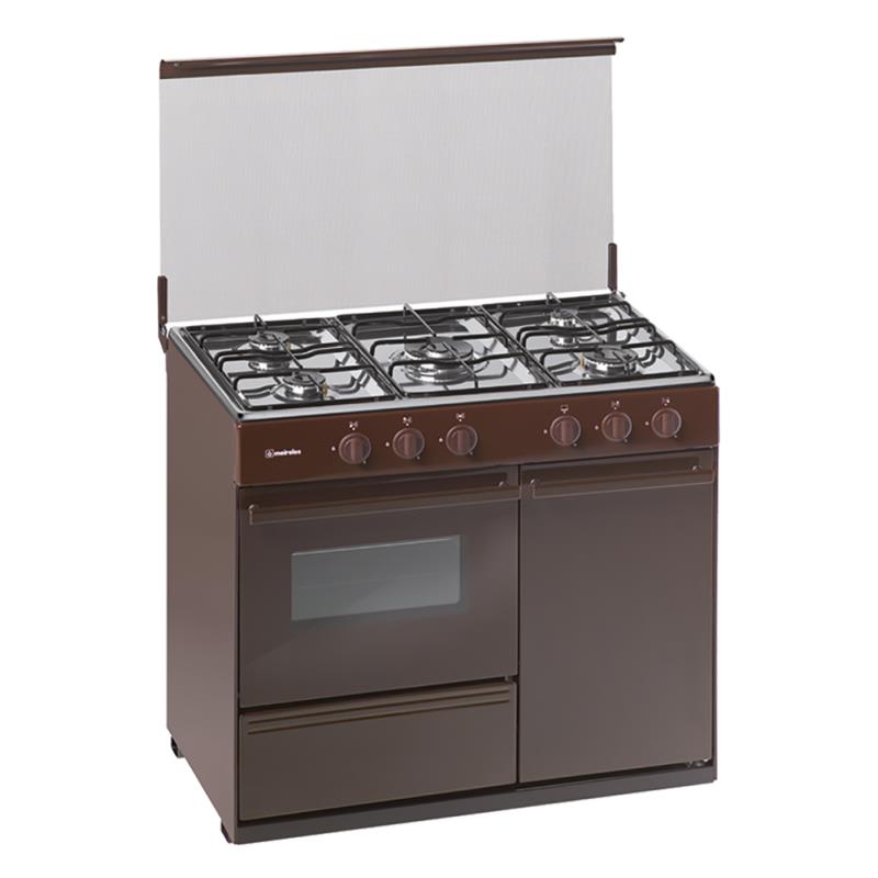 Fogão a Gás Meireles N921b | 5 Queimadores, Forno Gás, 55L