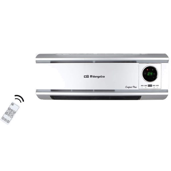 Aquecedor de Parede Orbegozo SP 6500 | 2000W, Termostato, Cerâmico