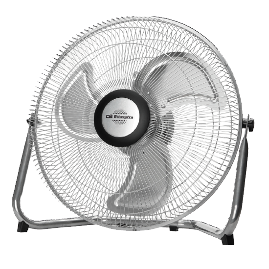Ventoinha Industrial Orbegozo PW1245 | 45cm, 80W, 3 Vel.