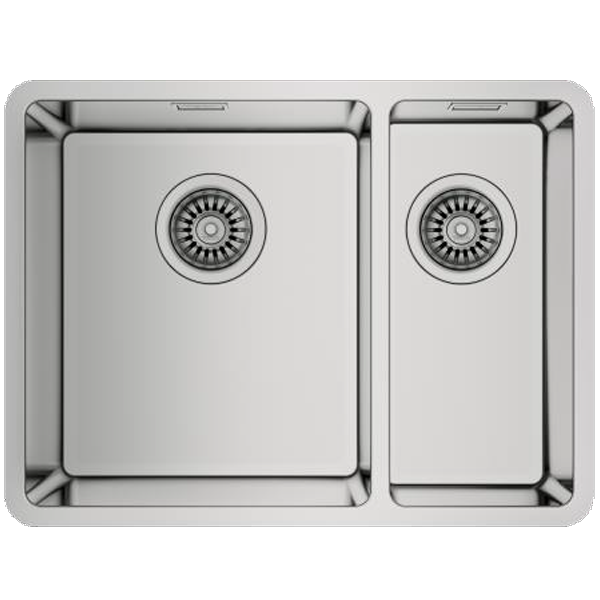 Lava Loiça TEKA Be Linea Rs15 2c 580 | 2 bacias, Inox, 580mm