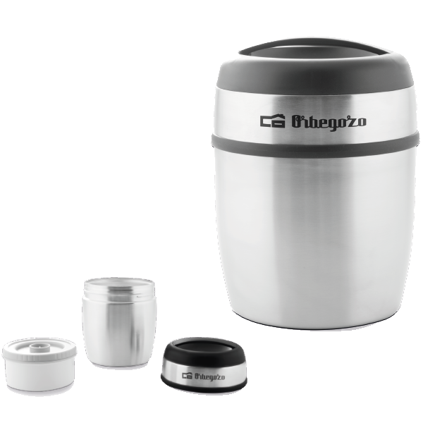 Termo ORBEGOZO TRSL 1500 | 1500ml, Aço inoxidável, 12h frio/quente
