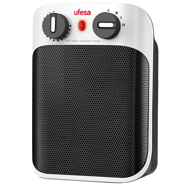 Termoventilador UFESA Cc1800ip | 1800W, IP21, Termóstato regulável
