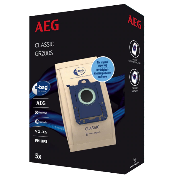 EMBALAGEM SACOS ASPIRADOR AEG - GR200S