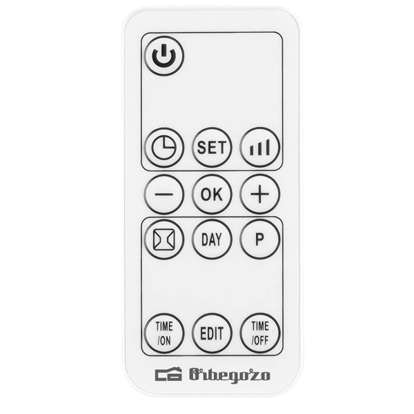 Aquecedor Cerâmico Orbegozo SP6200 | 2000W, PTC, Programável