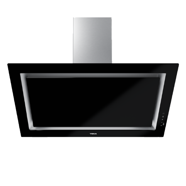 Chaminé TEKA Dlv 98660 Tos Bk | 696 m³/h, LED, Vidro preto