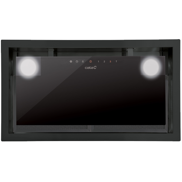 Exaustor Cata GC Dual 45 XGBK | 49,2cm, 820 m³/h, LED, Preto