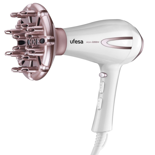 Secador de Cabelo UFESA SC8400 | 2200W, Motor AC, 2 Velocidades
