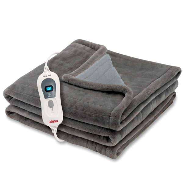 Cobertor Térmico UFESA Softy Fleece | 120W, 3 níveis, 150x100cm