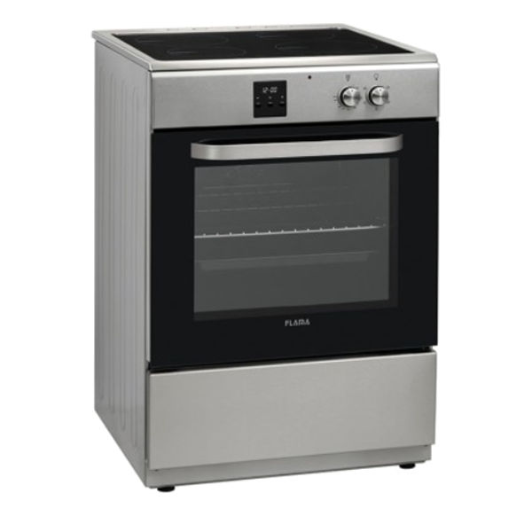 Fogão Elétrico FLAMA 8460fl | Indução, 69L, Inox