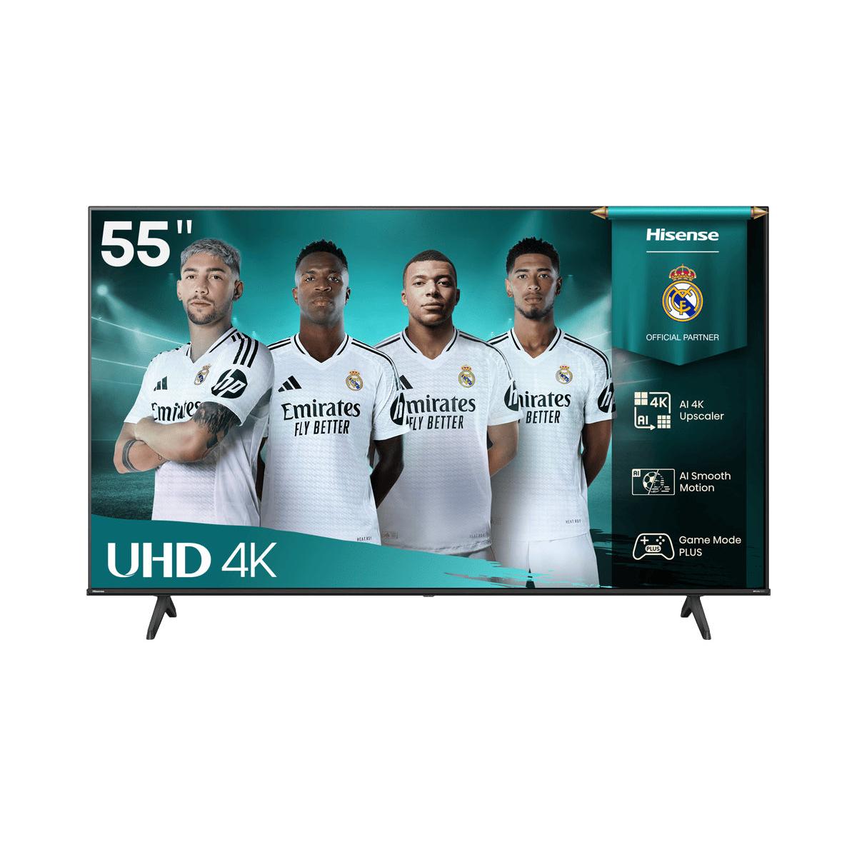 Hisense 55A6Q | Smart TV LED 55" 4K UHD, Dolby Vision, AI 4K Upscaler
