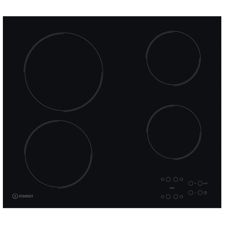 Placa Vitrocerâmica INDESIT RI 161 C | 60cm, 4 zonas