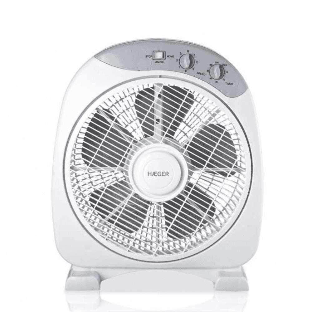 Ventoinha de chão HAEGER Home Wind | 40W, 30,5cm, 3 velocidades