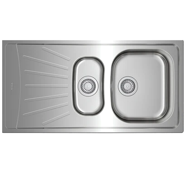 Lava Loiça TEKA Starbright 60 E-xp 1.1/2c 1e | Inox, 980x500mm, 60cm