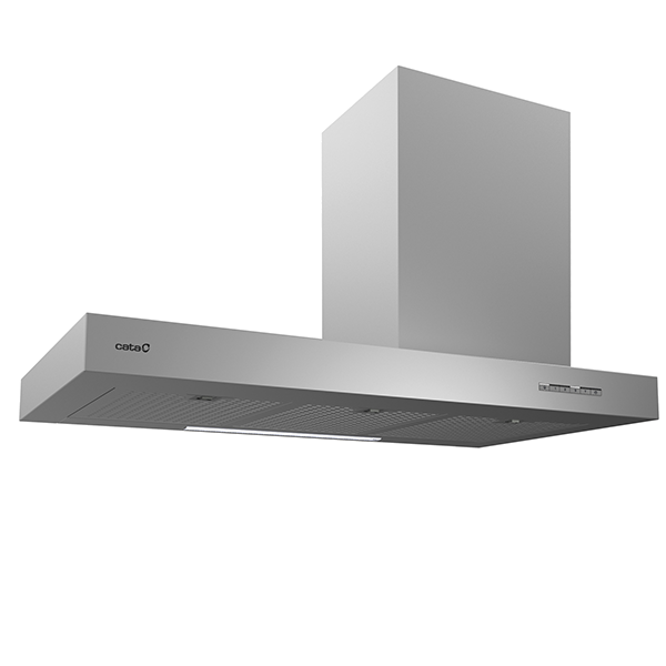 Chaminé Cata Gala 900 R/D | 820 m³/h, Classe A, Extra silencioso