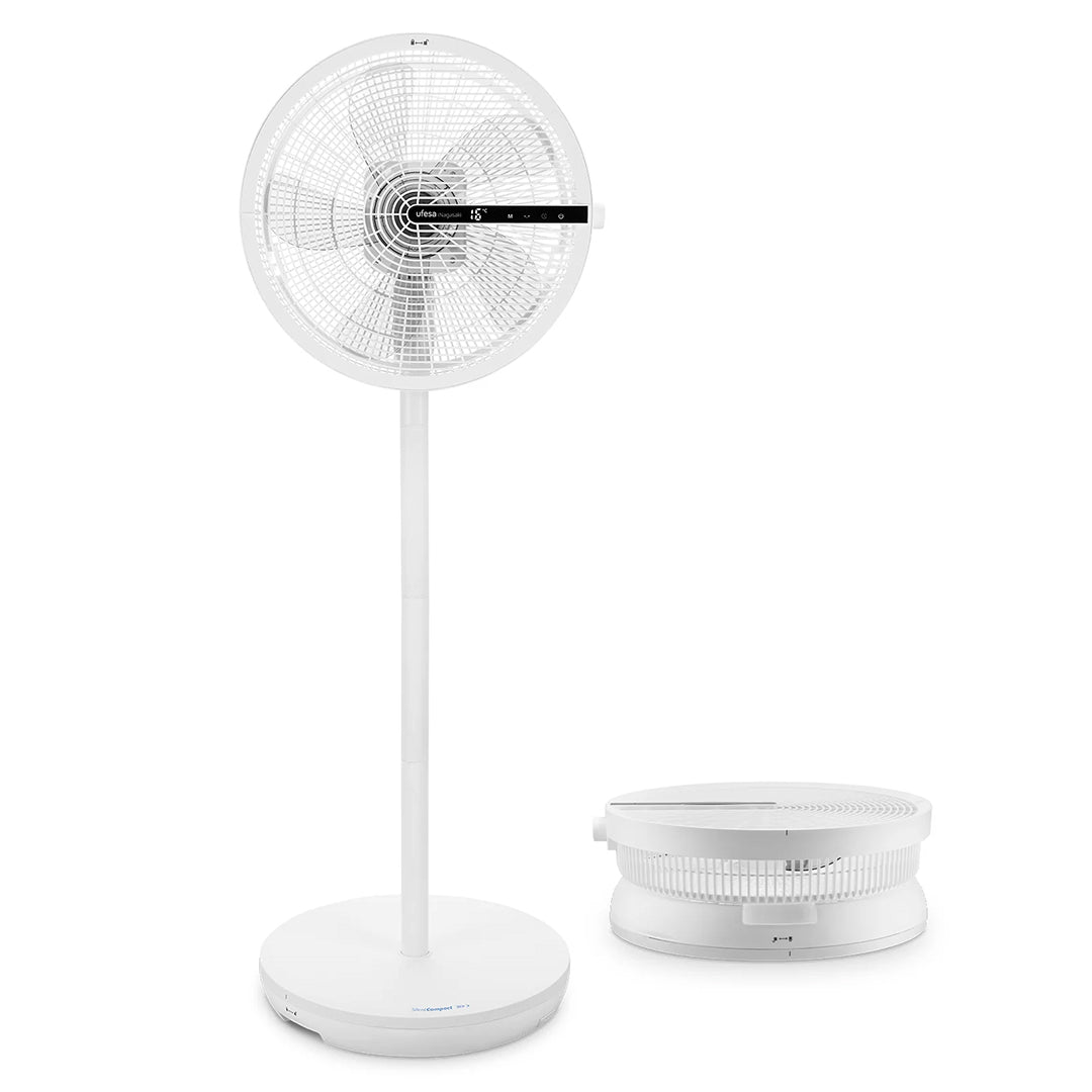 Ventoinha de Pé UFESA Nagasaki SilentCompact | 44cm, Ultra silenciosa