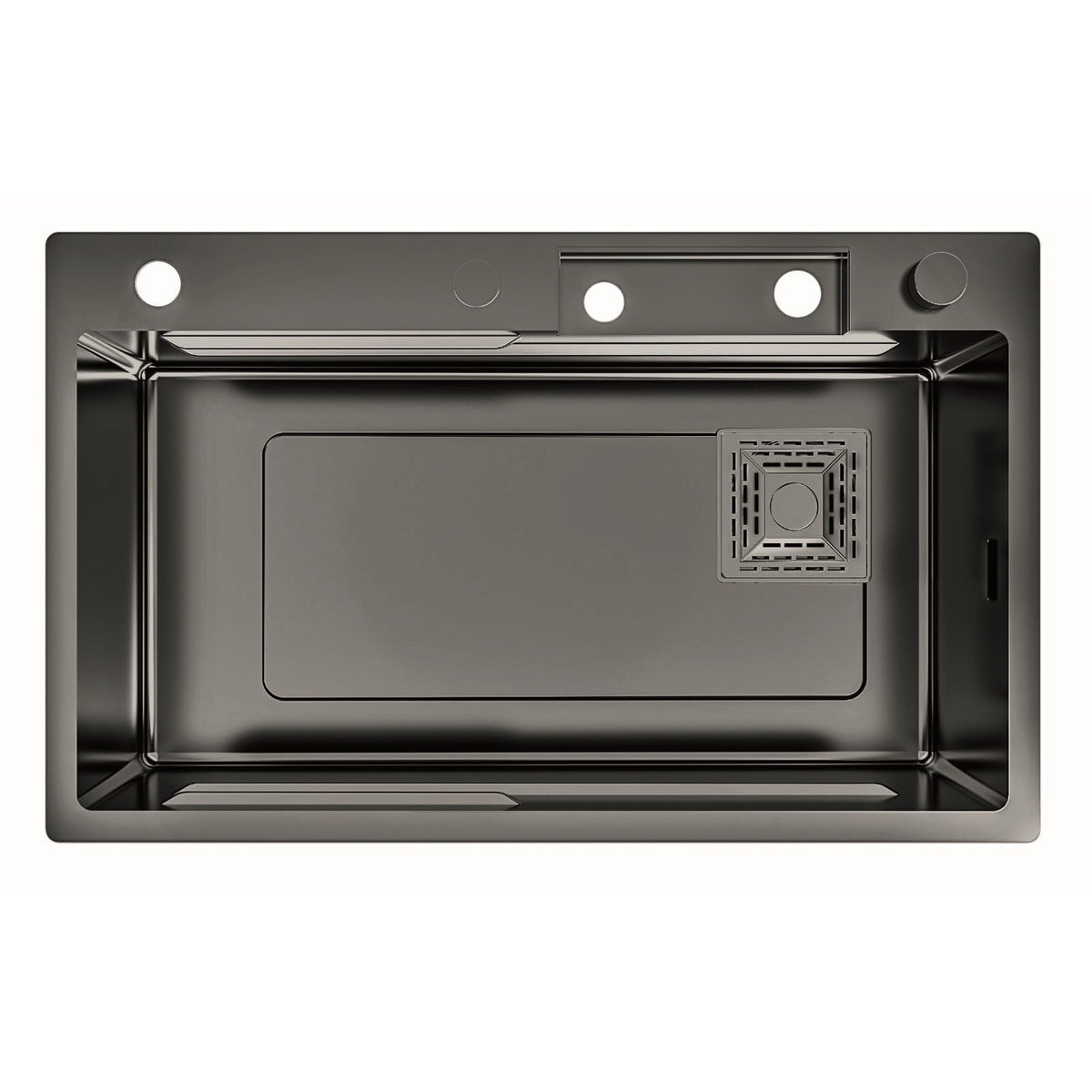 Lava-Loiça CATA Banca 80cm | Stainless Steel 304 Black