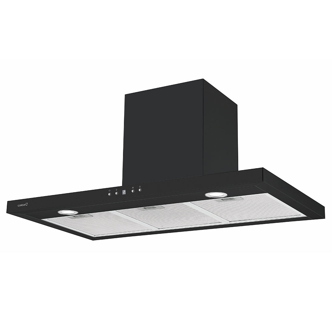 Chaminé CATA 90cm 383W Preto